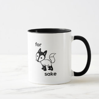 Voor Fox Sake Coffee-Mok Mok