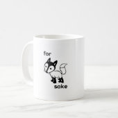 Voor Fox Sake Coffee-Mok Mok (Voorkant links)