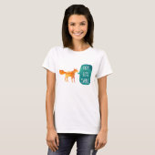 Voor Fox Sake Crop Vest T-shirt (Voorkant volledig)