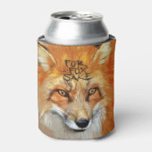 Voor Fox Sake Design Blikjeskoeler (Blikje Voorkant)