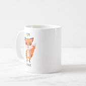 Voor Fox Sake grappig Koffiemok (Voorkant links)