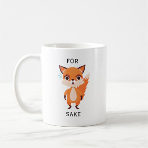 Voor Fox Sake grappig Koffiemok