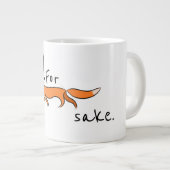 Voor Fox Sake Grote Koffiekop (Voorkant rechts)