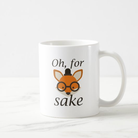 Voor Fox Sake Koffiemok (Rechts)