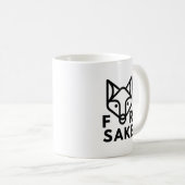 Voor Fox Sake Koffiemok (Voorkant rechts)