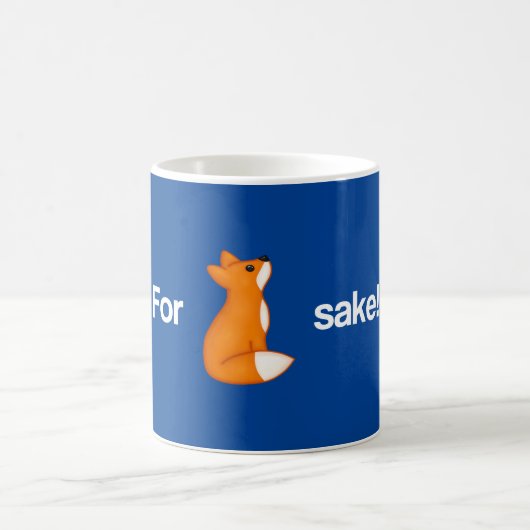 Voor Fox Sake. Koffiemok (Center)