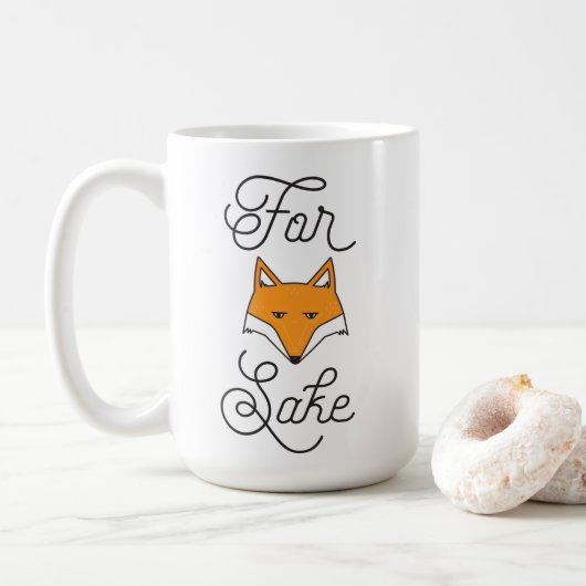 Voor Fox Sake Koffiemok (Met donut)