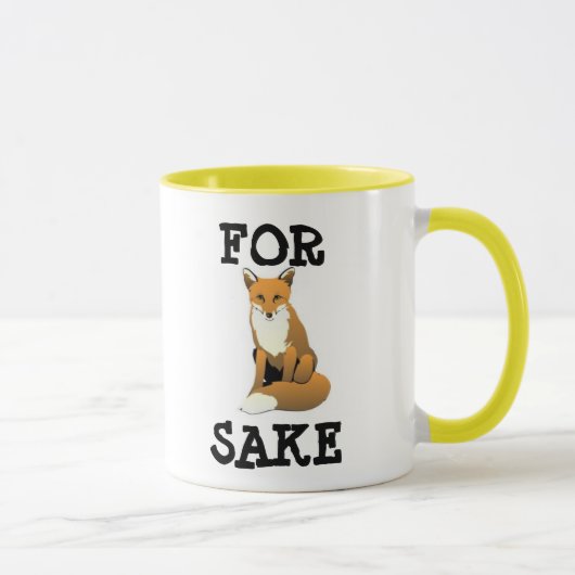 Voor Fox Sake Mok (Rechts)