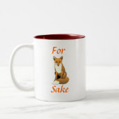 Voor Fox Sake Mok (Links)
