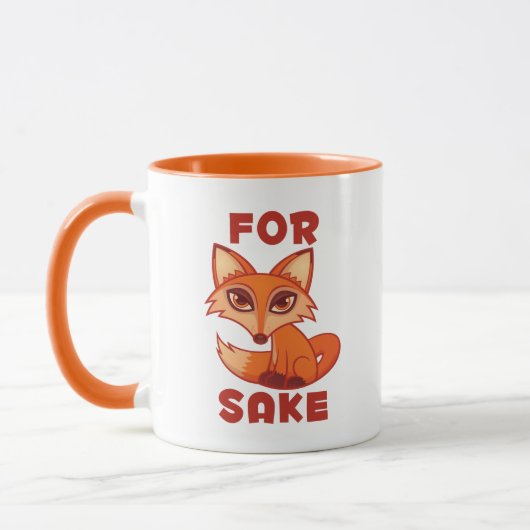 Voor Fox Sake Mok (Links)
