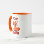 Voor Fox Sake Mok (Voorkant links)