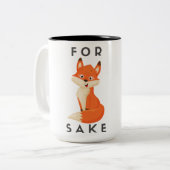 Voor Fox Sake Mok (Voorkant links)