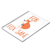 Voor Fox Sake Notitieboek (Linkerzijde)