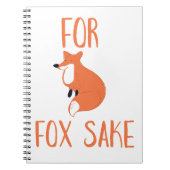 Voor Fox Sake Notitieboek (Voorkant)