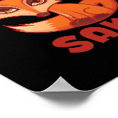 Voor Fox Sake Poster (Hoek)