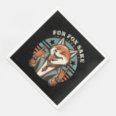 Voor Fox Sake Servet (Hoek)