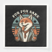 Voor Fox Sake Servet (Voorkant)
