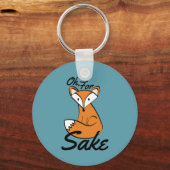 Voor Fox Sake Sleutelhanger (Voorkant)