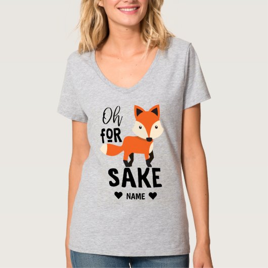 Voor Fox Sake T-shirt (Voorkant)