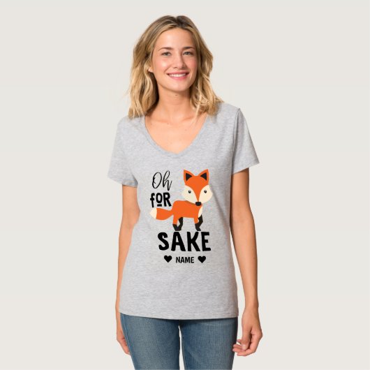 Voor Fox Sake T-shirt (Voorkant volledig)