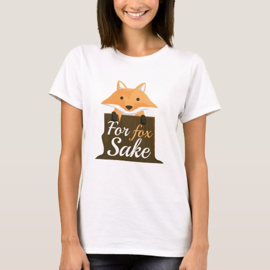 Voor Fox Sake T-shirt (Voorkant)