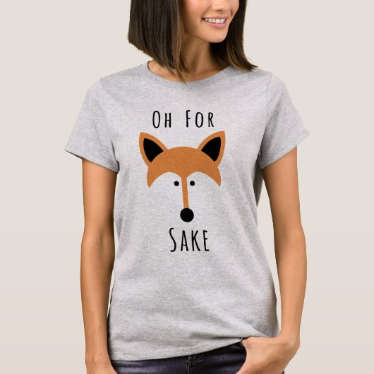 Voor Fox Sake T-shirt (Voorkant)