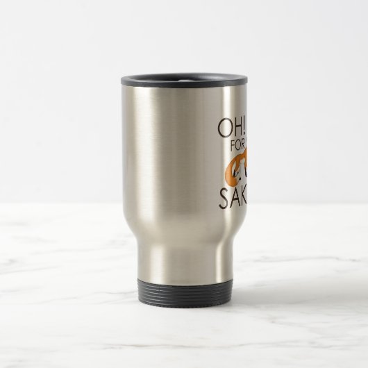 Voor Fox Sake Travel Mug Reisbeker (Center)