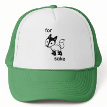 Voor Fox Sake Trucker Hat