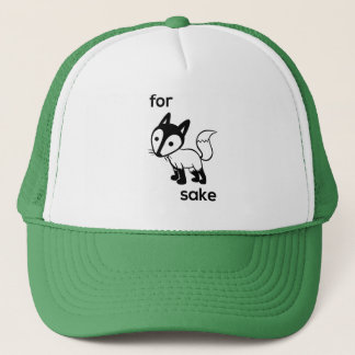 Voor Fox Sake Trucker Hat Pet
