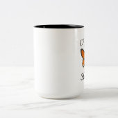 Voor Fox Sake Tweekleurige Koffiemok (Center)