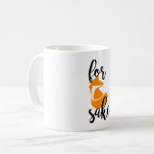 Voor Fox Sake - White 11 oz Classic Mok (Voorkant links)