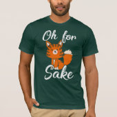 Voor Fox Sake wildlife T-shirt (Voorkant)