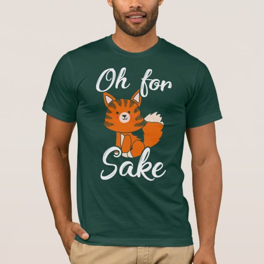 Voor Fox Sake wildlife T-shirt (Voorkant)