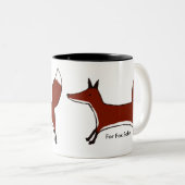 Voor Fox Sake - wraparound afbeelding - Kawaii Kit Tweekleurige Koffiemok (Voorkant rechts)
