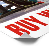 Voor Freedom Sake Buy War Bonds - WWII Poster (Hoek)