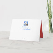 Voor Friend Kerstmis Feestdagen Kaart (Achterkant)