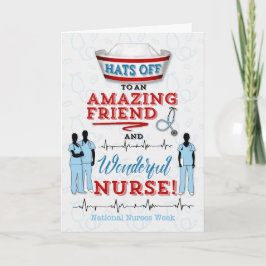 voor Friend on National Nurses Week Petten off Kaart
