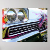 Voor* Galaxie V8 500. Poster (Voorkant)