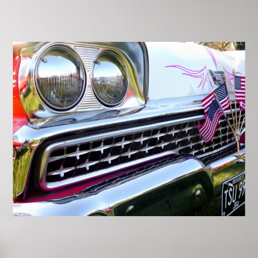 Voor* Galaxie V8 500. Poster (Voorkant)