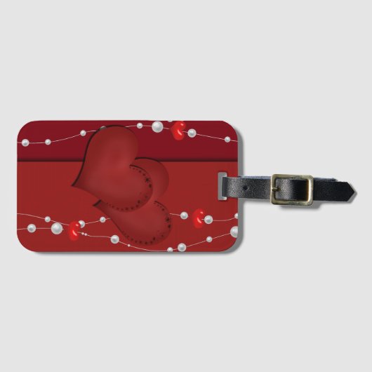 Voor geliefden, liefde bagagelabel (Voorkant (horizontaal))