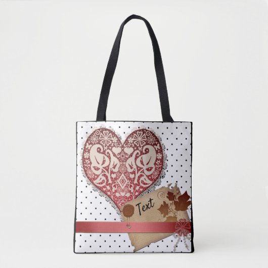 Voor geliefden, liefde tote bag (Voorkant)