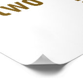 Voor geloof is het begin - het Citaat van de Eenhe Poster (Hoek)