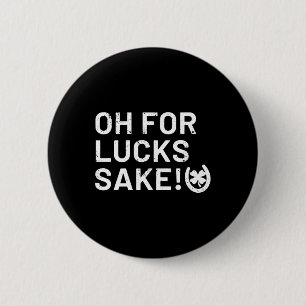 Voor Geluk - Grappige St. Patrick Ronde Button 5,7 Cm