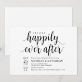 Voor gelukkig Ever na repetitie Invitae Kaart (Voorkant / Achterkant)