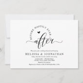 Voor gelukkig Ooit na het eten van de repetitie va Kaart (Voorkant)