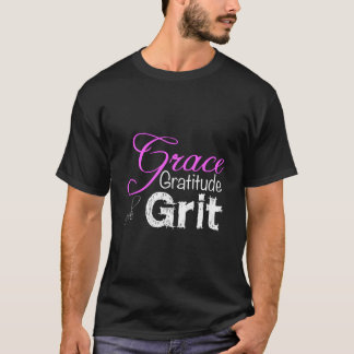 Voor genade, dankbaarheid en vasthoudendheid Sterk T-shirt