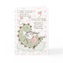 voor Girls Dinosaur Kisses Stegosaurus Valentijn