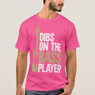Voor gitarist muzikant Bass fan akoestische T-shirt