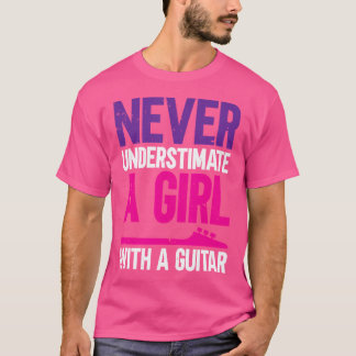 Voor gitarist muzikant Bass fan akoestische T-shirt
