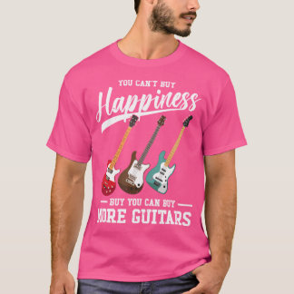 Voor gitarist muzikant Bass fan akoestische T-shirt